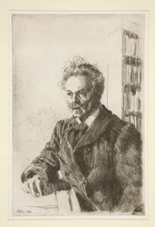 Portrait of August Strindberg