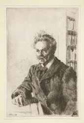 Portrait of August Strindberg