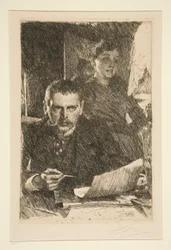Portrait of the Artist and His Wife