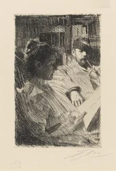 Reading. Mr and Mrs Charles Deering