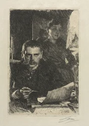 The Artist and His Wife