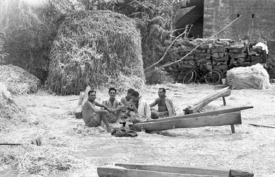 Working of Hemp, Lunch Break of the Maciullatori
