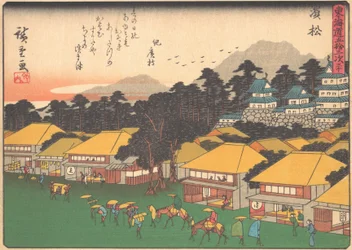 Hamamatsu, from the series The Fifty-three Stations of the Tokaido Road, early 20th century