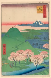 New Fuji, Meguro (meguro, Shin-Fuji) from the Series One Hundred Famous Views of Edo