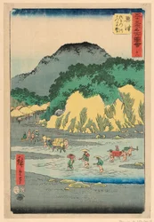 Okitsu from the Series 53 Stations of Tokaido