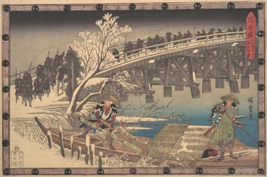 Scene I in Act XI of Chushingura