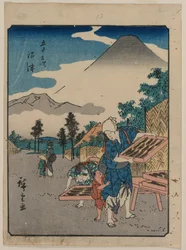 The Fifty-Three Stations of the Tokaido: Numazu, c. 1850