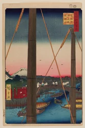 Inari Bridge and Minato Shrine, Teppozu
