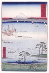 Kuroto Bay in Kazusa Province