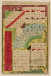 Table of Contents, from One Hundred Famous Views of Edo