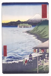 The Seven-Ri Beach in Sagami Province