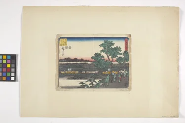 View Of Saruwakacho From Matsuchiyama