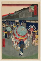 View of Nihonbashi Tori-itchome