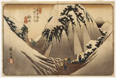 Wada, The Head Of The Pass In Snow