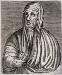 Portrait of Abu Ali al-Husain ibn Abdallah ibn Sina called Avicenna