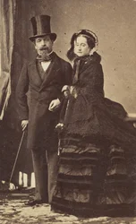 Napoleon III and Empress Eugenie