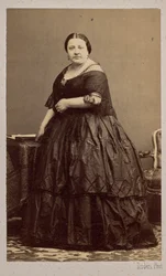 Portrait of the Opera Singer Marietta Alboni 1826-1894, 1862