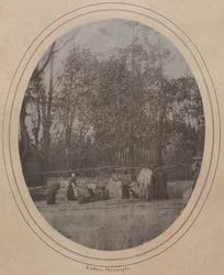 Village Scene (Southern France)