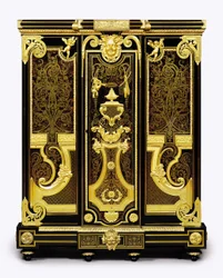 A Louis XIV Ormolu-Mounted Petite Armoire, 1700-10