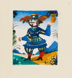 Character with a Jug