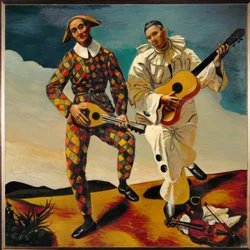 Two Clowns