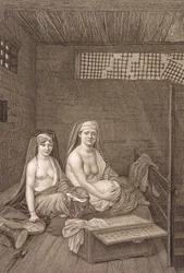 The Public Dancers, from Volume II Costumes and Portraits of 