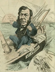 Emile-Justin Menier (1826-1881), industrial chocolatier and deputy republican. in 
