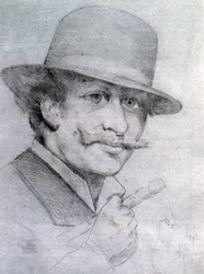 Self-portrait by André Gill