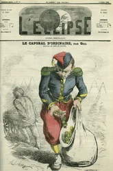 The usual corporal, a soldier growing a garden in Chalons camp