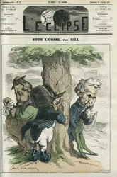 Under the elm, Napoleon III, Emile Ollivier await, these are the main actors of Sedan