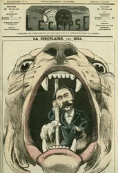 Voting on constitutional laws by the National Assembly, which definitively established the Third Republic. Cover of “L