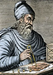 Archimedes of Syracuse Using a Sliding Foot for the Plans of the Archimedes Screw
