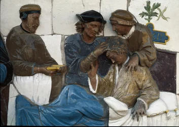 Visiting the Disabled (detail)