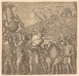 The Triumph of Julius Caesar: Soldiers Carrying Vases