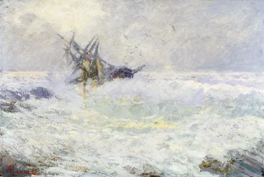 Stormy sea or Last kiss