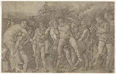 Bacchanal with Silenus
