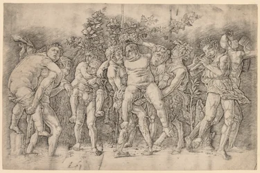 Bacchanal with Silenus