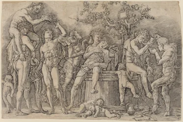 Bacchanal with a Wine Vat
