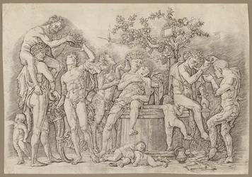 Bacchanal with a Wine Vat