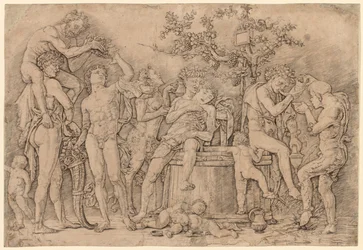 Bacchanal with a Wine Vat
