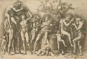 Bacchanal with a Wine Vat