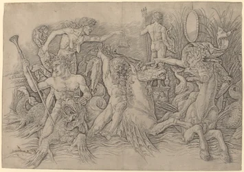 Battle of the Sea Gods (left half)