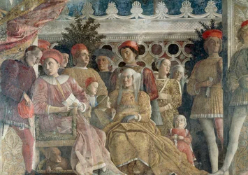 Court Wall, the Central Scene