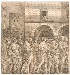 The Roman Senate Follows a Triumph