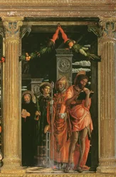 (Detail) San Zeno Altarpiece