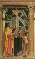 Detail of the San Zeno Altarpiece, 1456-60