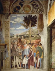 Lodovico Gonzaga Awaits the Return from Rome of His Son, Cardinal Francesco Gonzaga