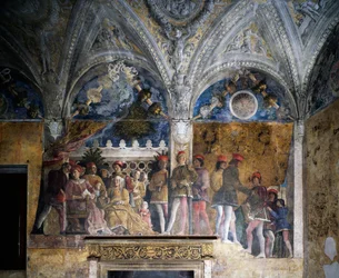 Ludovico Gonzaga, Marsilio Andreasi, Barbara of Brandenburg with Her Daughter Paula and Rodolfo Gonzaga
