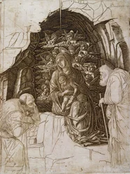 The Adoration of the Magi: The Virgin in the Grotto