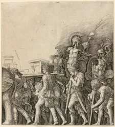 The Triumph of Caesar: Soldiers Carrying Trophies